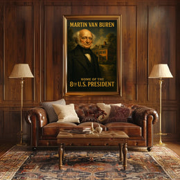 Martin Van Buren 8Th U.S. President Poster
