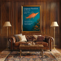 Discover the Longnose Hawkfish Poster