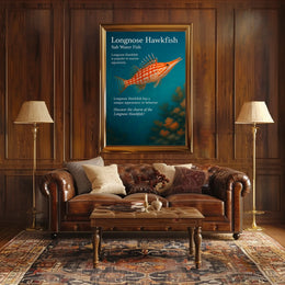 Discover the Longnose Hawkfish Poster