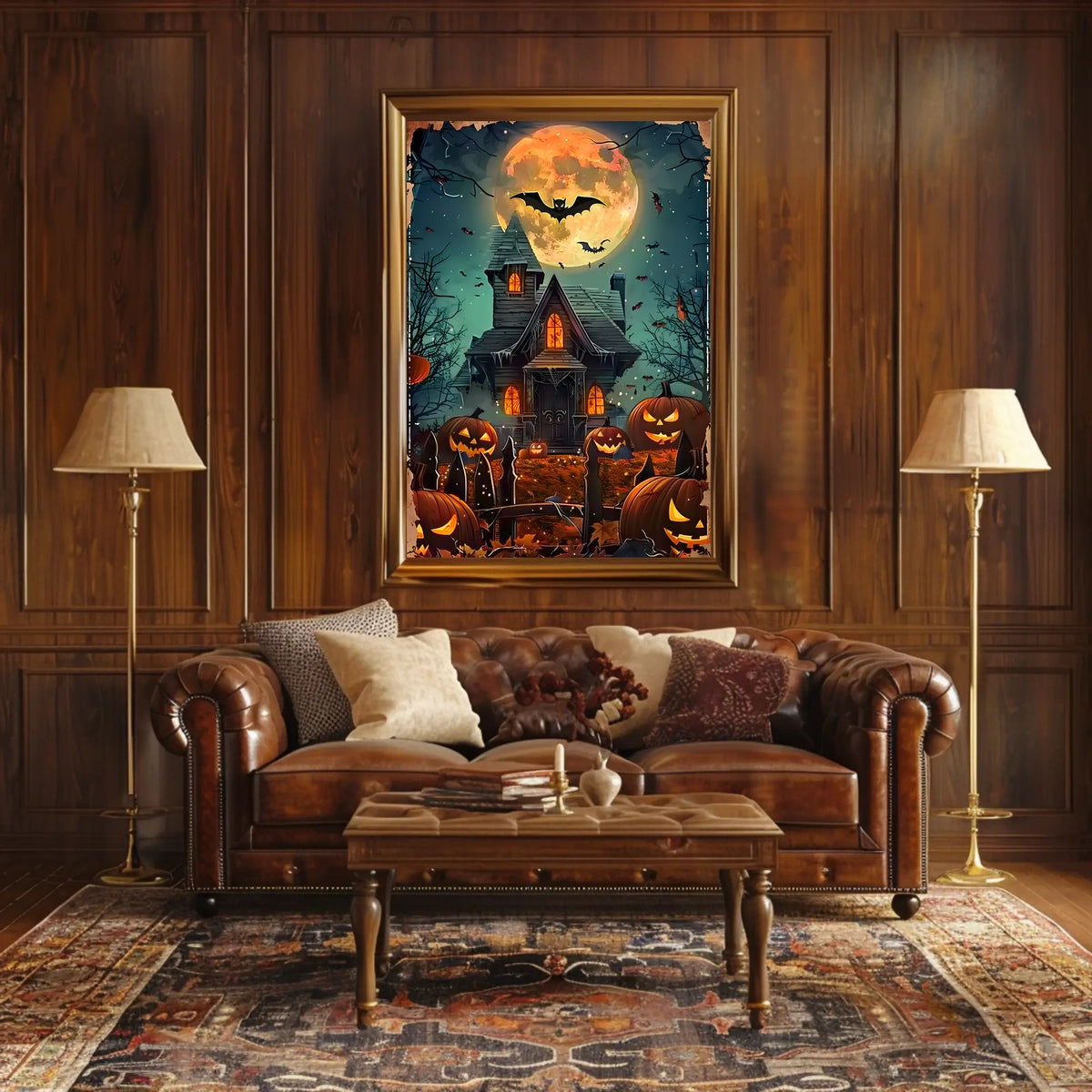 Haunted Halloween Night Poster