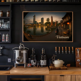 Vietnam at Dusk Poster