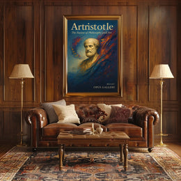 Aristotle The Fusion Of Philosophy And Poster