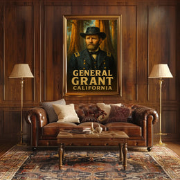 General Grant In California Poster