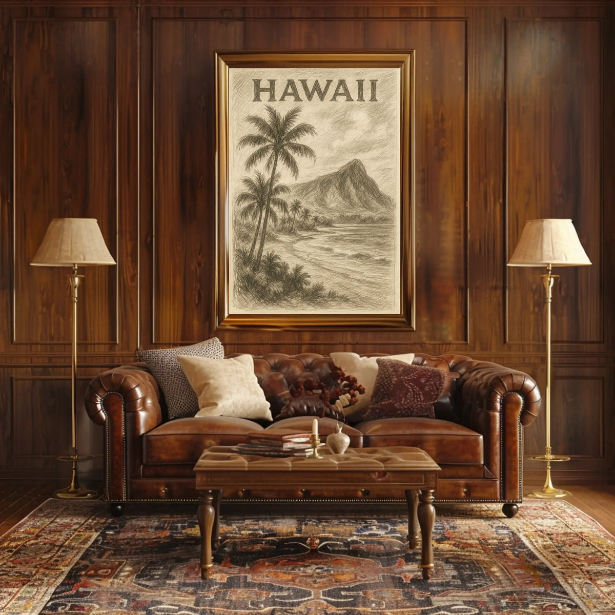 Hawaii Tropical Paradise Poster