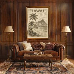 Hawaii Tropical Paradise Poster