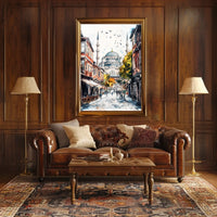 Istanbul Hagia Sophia Street View Landmark Turkey Poster
