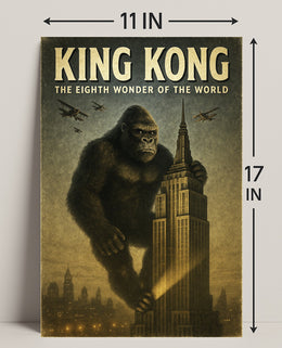 King Kong The Eighth Wonder of the World Poster PosterGoat