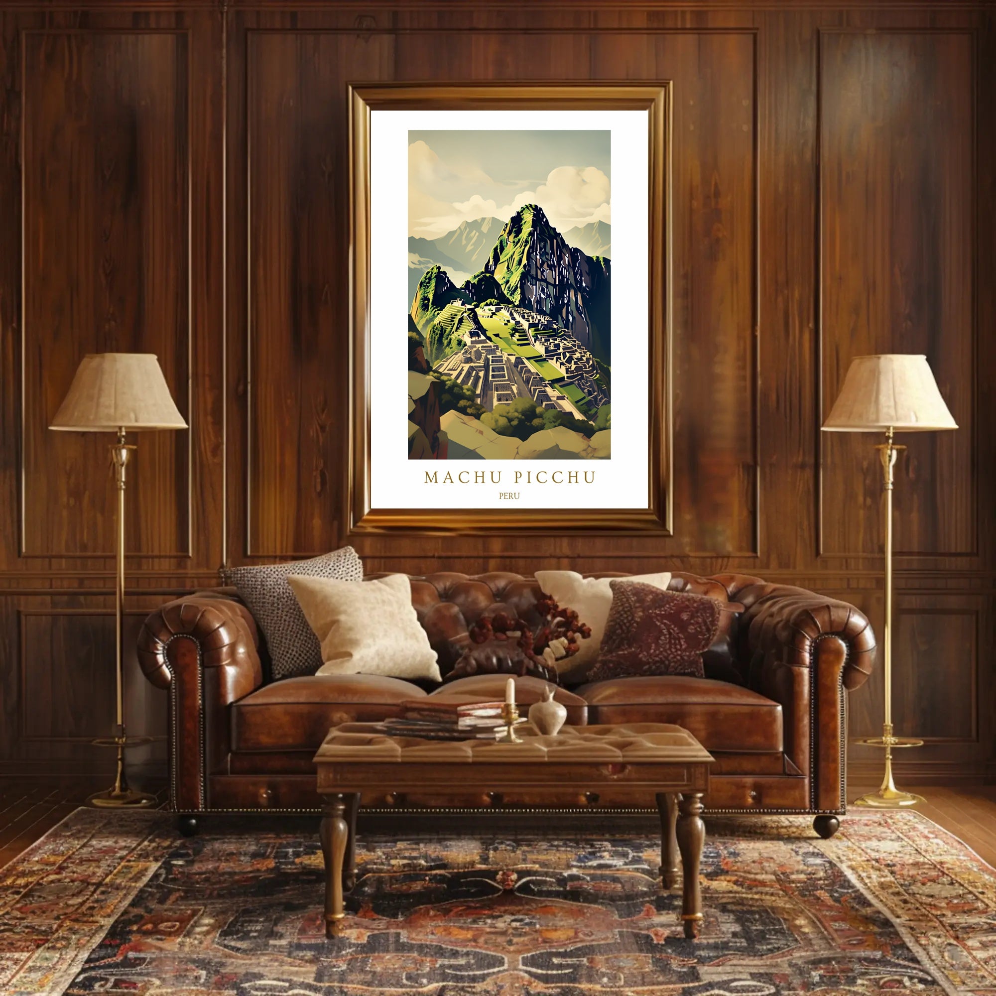 Machu Picchu Scenic Poster PosterGoat