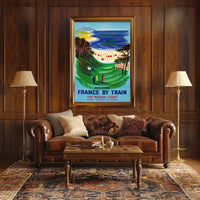 Discover The Basque Coast Poster