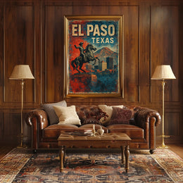 El Paso, Texas Western Heritage Poster