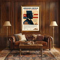 Abraham Lincoln 16th President Poster PosterGoat