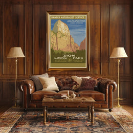 Zion National Park Ranger Programs Poster