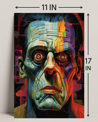 Fragmented Portrait Poster PosterGoat