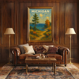 Michigan Landscape Poster