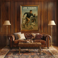 Jim Thorpe The Greatest Athlete Of All Poster