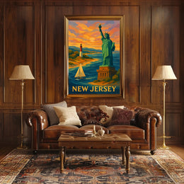 New Jersey Scenic Poster