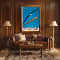 Deutsche Bundesbahn Smooth Travelling Poster