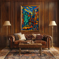 Vibrant New York City Poster
