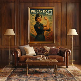 Empowerment in WWII Poster