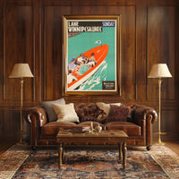 Lake Winnipesaukee Sunday Adventure Poster