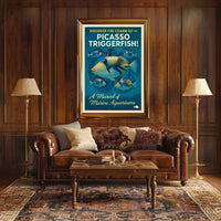Discover the Charm of the Picasso Triggerfish Poster