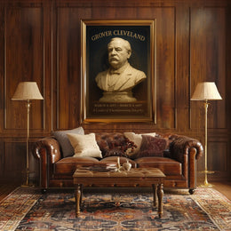 Grover Cleveland A Leader of Uncompromising Integrity Poster