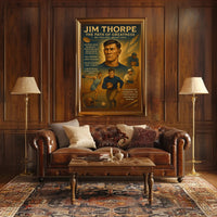 The Path of Greatness: Jim Thorpe Poster