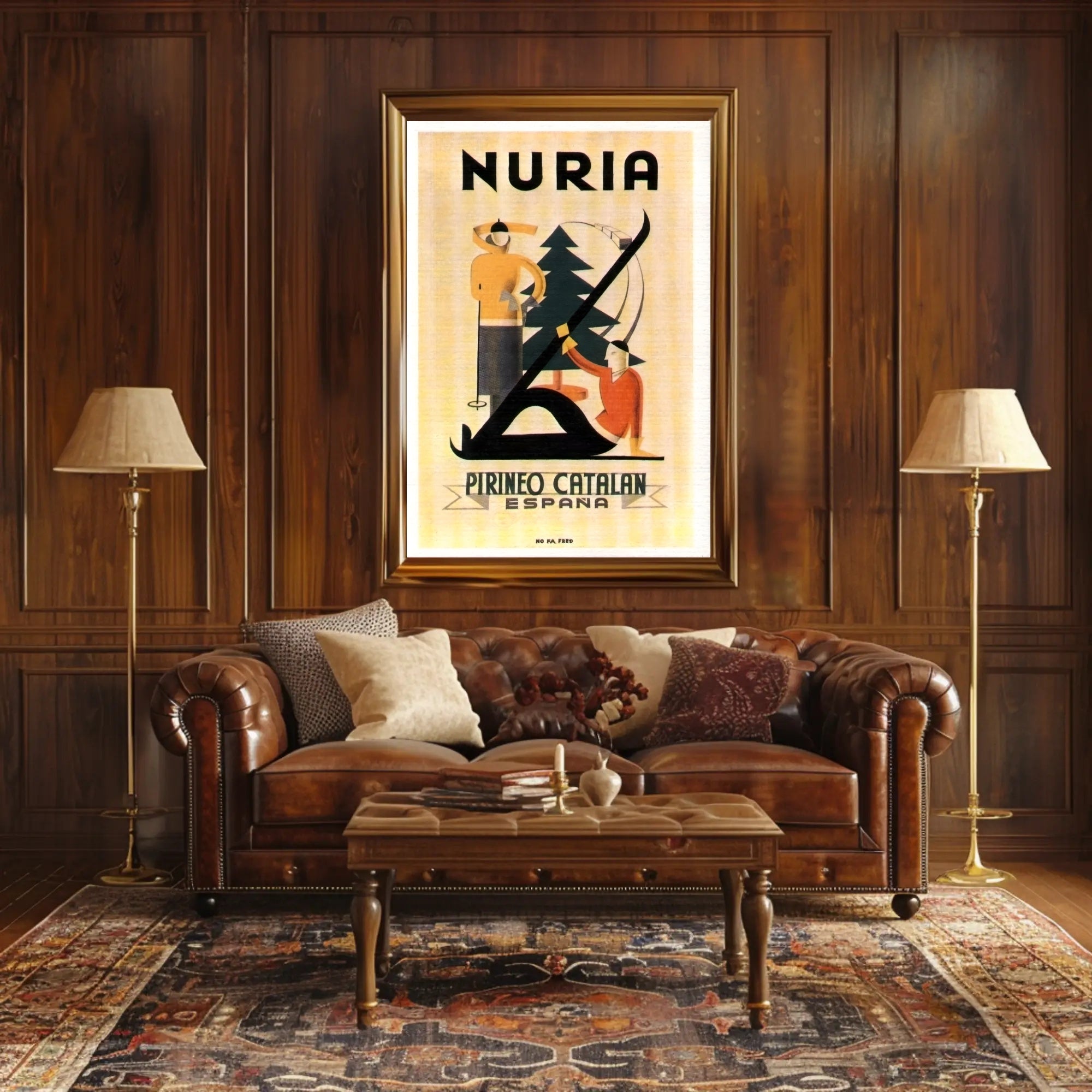 Winter in Nuria Poster PosterGoat