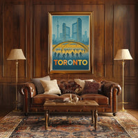 Toronto Skyline Poster