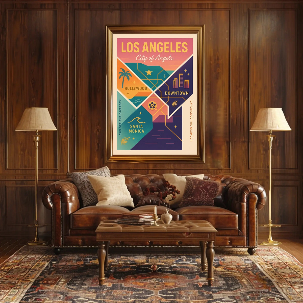 Los Angeles City of Angels Poster
