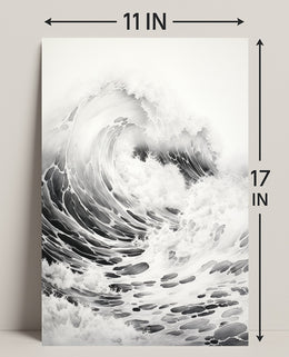 The Power Of The Ocean Poster
