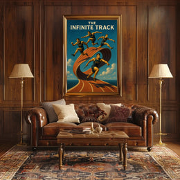 The Infinite Track Jim Thorpe Poster