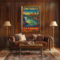 Ontario U.S.-Canada Connection Poster