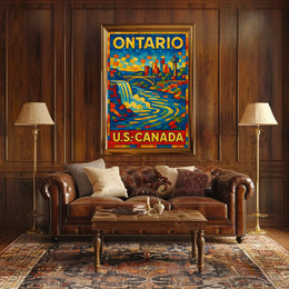 Ontario U.S.-Canada Connection Poster