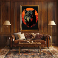 The Fierce Wolf Poster