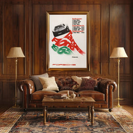 Targa Florio 1965 Racing Results Poster