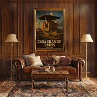 Casa Grande Ruins Arizona Poster