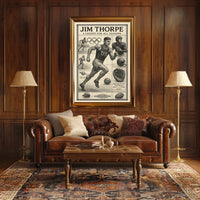 Jim Thorpe A Timeless Sports Legend Jim Thorpe Poster