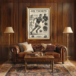 Jim Thorpe A Timeless Sports Legend Jim Thorpe Poster