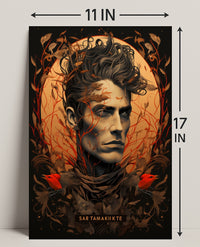 Sar Tamakiikte Enigmatic Portrait Poster