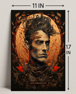 Sar Tamakiikte Enigmatic Portrait Poster