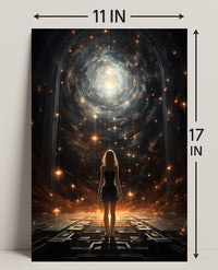 Journey To The Cosmic Vortex Poster PosterGoat