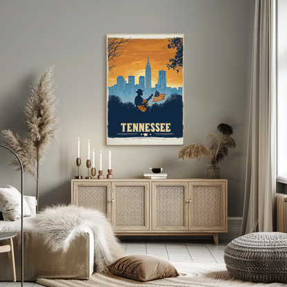 Tennessee Vintage Poster