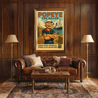 Popeye 1929 Art Poster POP-205
