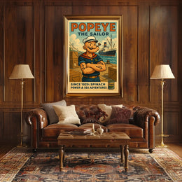 Popeye 1929 Art Poster POP-205
