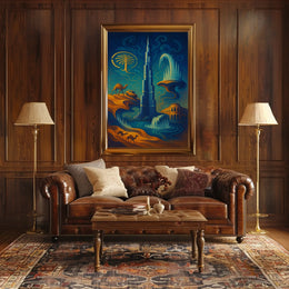 Dreamscape of Dubai Poster