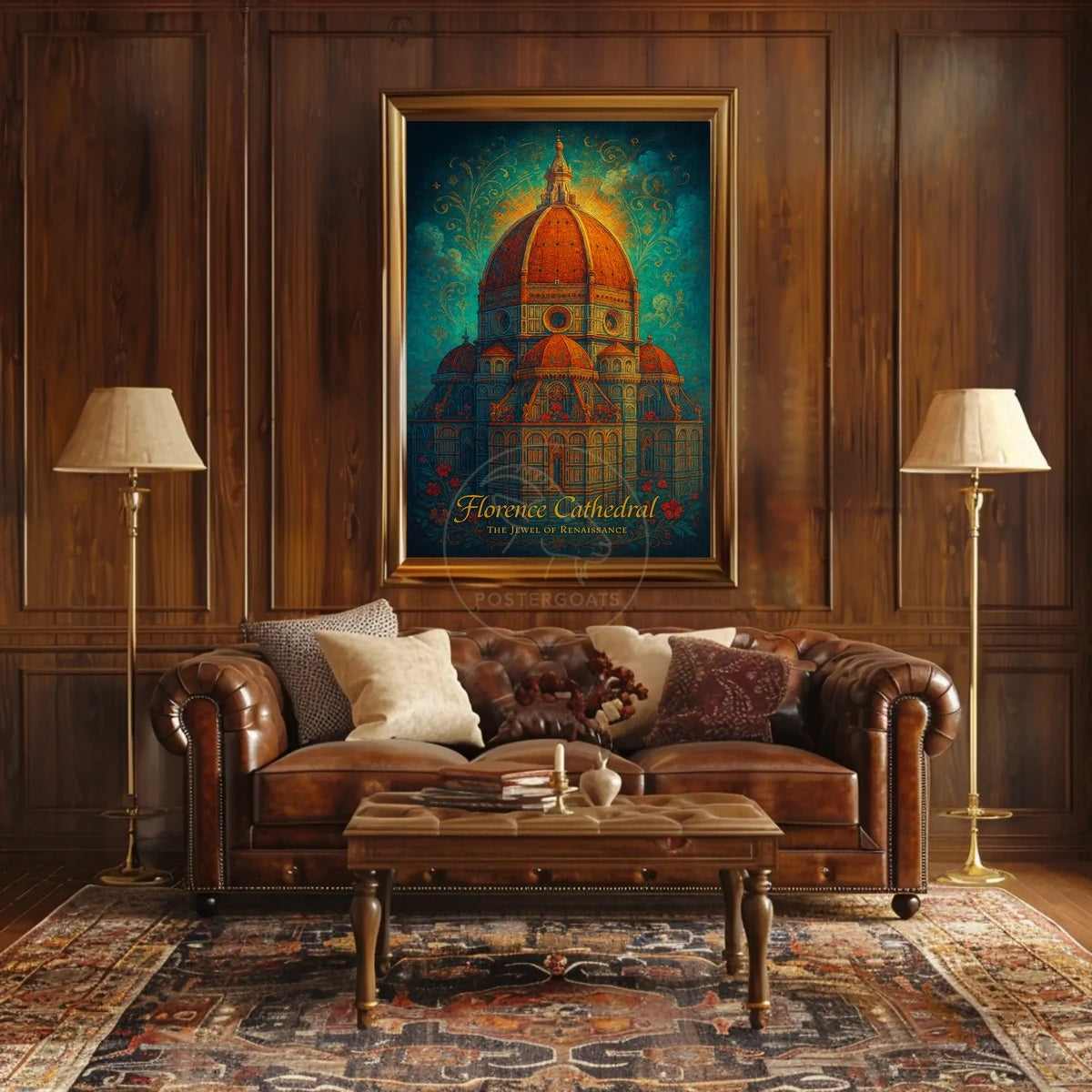Florence Cathedral Renaissance Art Cultural Heritage Poster