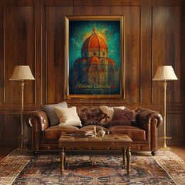 Florence Cathedral Renaissance Art Cultural Heritage Poster