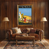 Tynemouth Illustrated Guide Poster