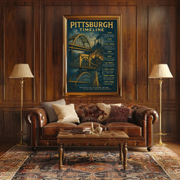 Pittsburgh Timeline Poster